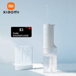 Blanqueamiento XIAOMI MIJIA Irrigador bucal portátil Dental para irrigador de dientes Flosser de agua Cálculos bucales Limpiador bucal hilo de agua para dientes