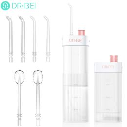 Blanchiment Youpin Drbei F3 hydropulseur Portable irrigateur buccal électrique dentaire irrigateur nettoyant appareils orthodontiques buse de poche