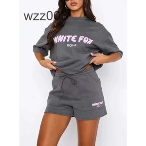 Whites Fox Tracksuit Womens Whiter Foxx T-shirt Designer Brand Fashion Sports et Localiers Set Fox SweetShirt Shorts Tees Setznyt