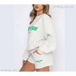 Whites Foxx Tracksuit Womens Whiter Foxx T -shirt Designer Brand Fashion Sports and Leisure Set Fox Sweatshirt Hoodie Shorts Tees Sets 827