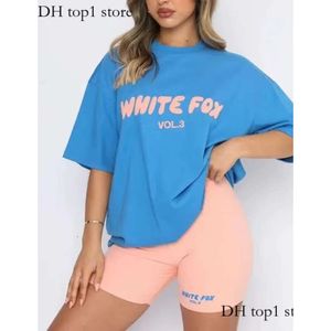 Whites Foxx Tracksuit Womens Whiter Foxx T -shirt Designer Brand Fashion Sports and Leisure Set Fox Sweatshirt Hoodie Shorts Tees Sets 151