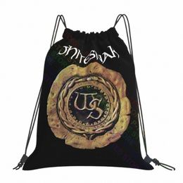 Whitesnake Tour 1988 sacs à cordon sac de sport mignon nouveau Style sac de gymnaste grande capacité D671 #
