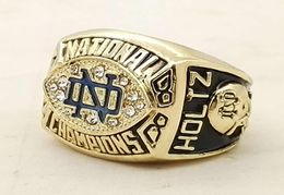 Qui peut battre nos anneaux, anneaux de navire de la Ligue majeure de Notre Dame 1988 de haute qualité9852015