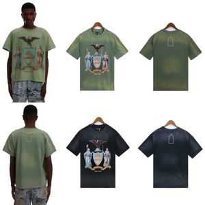 Qui décide des t-shirts de la guerre T-shirt pour hommes de la mode USA USA HALT STREET à manches courtes Tshirts Vêtements Streetwear