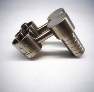 Who Titanium Nail Domeless Zijarm 101418mm Vrouwelijke en Mannelijke Titanium Nagels Gezamenlijk voor Glazen Pijp Bongmm9721200