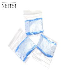 Whol Neitsi 72pcsbag EntendaBond Mini Blauw Korte Tape Zelfklevend Dubbelzijdig US Walker Tape Voor Kant Pruiken Toupetjes7356512