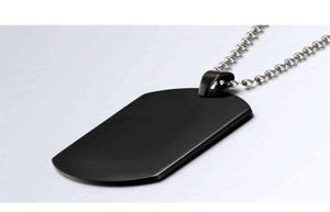 Wholale Custom gegraveerde Stainls Steel Military Army Dog S ketting voor mannen Women262I1898849