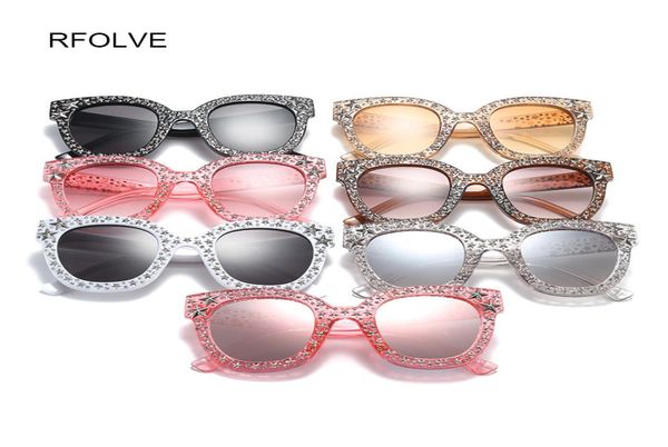 entières 10 paires lunettes de soleil entières Femmes Crystal Cat Cat Eye Sunglasses Mirror Retro Gradient Sun Glasses Package Transport X25790138
