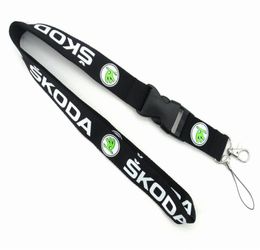 Lanière de téléphone portable avec logo de voiture populaire, 10 pièces, porte-clés amovibles, Badge pendentif, cadeaux de fête, 018116045