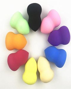 1000 pièces entières éponges de maquillage Pro beauté éponge fond de teint mélange éponge applicateurs poudre bouffée 10 couleurs 3246mm1277240