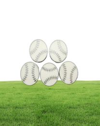 Hele 100 stuksslot 8mm baseball slide charm diy sport accessoire geschikt voor 8MM sleutelhangers polsband bracelet3690750