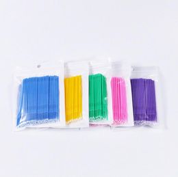 100pcslot Micro Micro Disposable Extension des cils individuels Mascara Mascara Makalis