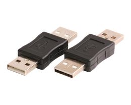 Hele 100pcSlot USB 20 Type A mannelijk naar een mannelijke adapter connector converter Coupler5045992