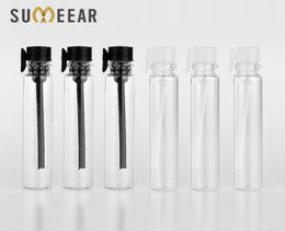 Hele 100PieCeSlot 2 ml Parfum Glassdruppeldles voor etherische oliën Lege parfumflessen Reiscontainer voor monster CX203560165