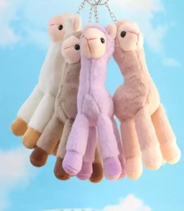 Entier 1015cm dessin animé lapin Unicorn Dinosaur Octopus Keychain Pendentif Activity Small Gift Bijoux en peluche Toy School Company EV9363913