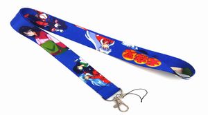 Entier 10pcs Nouvel Anime Japan Cartoon Badge Lonyard Chain Chain Gift Chain Chain Necl Strap Keys IPhone Id Card8325544