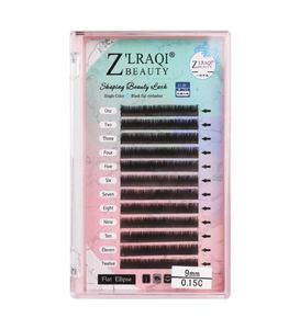 Extension de cils entières 12 rangées 812mm Volume classique soie fait à la main naturel longs cils individuels fournitures de maquillage faux eyelas8970225