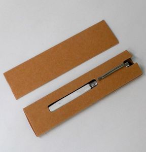 Entier 155x4 cm vide papier kraft boîte à stylos sac boîtes à crayons porte-cadeau étui 4 styles4640060