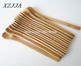Entier 15pcs 7 5 pouces en bois cuillère écologique japonaise de table de table en bambou scoop scoop café miel ther la loucheur qualité 9353524