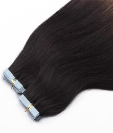 Hele 20039039100 Menselijk haar PU EMY Tape Skin Hair Extensions 25gstuk kleur 33 40 stuks 100Gr steil haar5714289