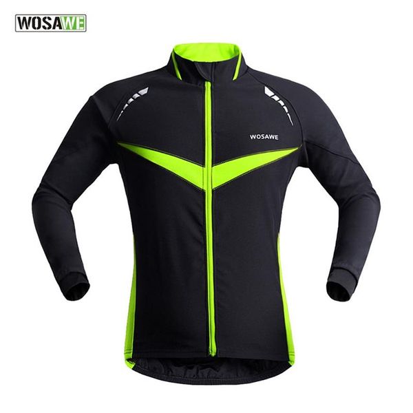 Ensemble-2015 nouvelle veste de cyclisme thermique professionnelle veste de sport de course d'hiver hommes femmes de haute qualité WOSAWE 2 couleurs BC266313K