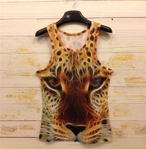 Entièrement 2016 Nouveau design Street Fashion Men 3D Imprimé Casual Tank Marque Fashion Animaux Print Print Casual Shirt Sexy Pictures PRI3587794