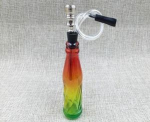 Todo el nuevo bong de vidrio Glass Art Glass Hookah de 2016 presentó una entrega aleatoria de color completo de accesorios 9445224