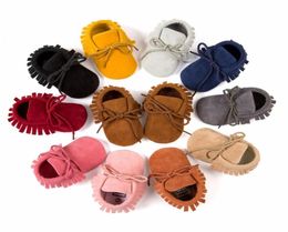 Entier 2016 Nouveau Romirus Rose lacets hiver bébé Pu cuir infantile bottes en daim premiers marcheurs Bébé Mocassins Nouveau-né princesse b5869205