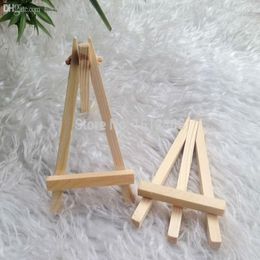 Hele-24 van de lot Mini Display Miniature Easel trouwtabel Nummer Plaatsnaam Kaart Stand 12 7cm232a