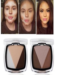 Maquillage entièrement 3 couleurs palette bronzeramphighlighter perfect Perfect Brighten Foundation for Face HighLighter Control Contour8682185