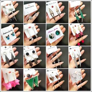 Hele 30 paren vrouwen oorbellen mix stijlen mode mooie Dangle Stud Eardrop Sieraden Party Dress Up Girl's Favoriet