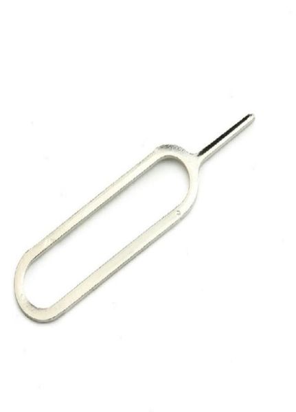 Broche de carte Sim pour IPhone 7 6 5 4, 3000 pièces, support de plateau d'outil de téléphone portable, broche d'éjection Metal8366909