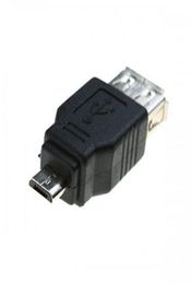 Hele 300pcsLot USB 20 A Female Naar Micro USB B 5 Pin Male F M Converter Kabel Adapter7977357