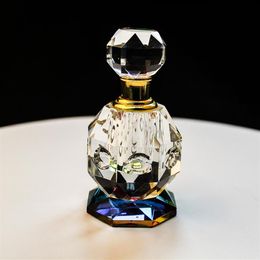Bouteilles de parfum en cristal de verre égyptien Antique de 3ml, jolies bouteilles de décoration pour la maison, cadeaux de mariage, saint-valentin, 1027259D