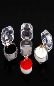 Présentoir d'anneaux en plastique, 40 pièces, boîte à bijoux, blanc, noir, rose, rembourrage, 8973157