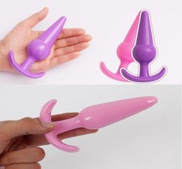 Hele 4PCSSet Siliconen Anale Plug Butt Plug Speeltjes voor Mannen en Vrouwen Anale Dildo Masturbatie Toys8878175