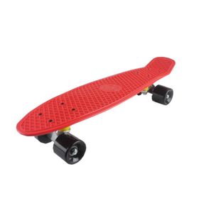 Hele 5 pastelkleurige vierwielige 22 inch minicruiser skateboard straat lange skate board buitensporten voor volwassenen of kinderen1416912