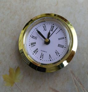 Entièrement 5 PCS Gold Diamètre 50 mm INSERT HORLOGNE HORLY TEAT ROMA Numéro Roma et Numéro Arbic pour Craft Clock5019380