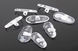 Hele 500 stks algemene grootte glazen neuskussentjes gezonde siliconen symmetrische kussens bril antislip comfortabel zacht brillen AC2534561