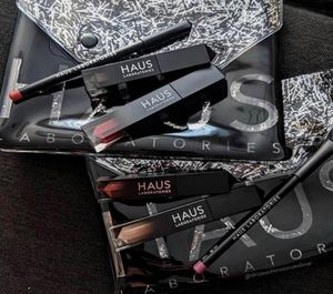 Conjunto de maquillaje 6 en 1 de moda HAUS BEAUTY NEWS con sacapuntas, lápiz labial, lápiz de cejas, delineador de labios, delineador de ojos277R3734923