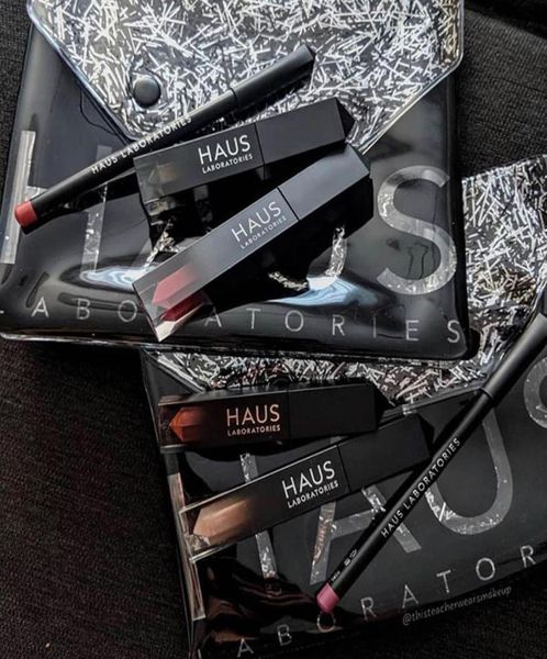 Conjunto de maquillaje 6 en 1 de moda HAUS BEAUTY NEWS con sacapuntas lápiz labial lápiz de cejas delineador de labios delineador de ojos277R3390502