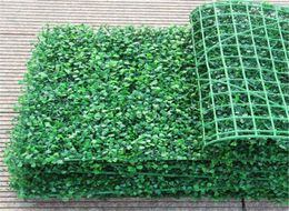 Todo 60 uds césped Artificial estera de boj de plástico árbol topiario hierba Milán para jardín hogar tienda decoración de boda Artificial2286258