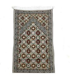 Entier 70x110 cm Mince Tapis de prière musulman islamique Salat Musallah Tapis de prière Tapis Tapete Banheiro Isl jllnET1720863