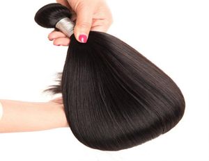 Extensions de cheveux vierges malaisiens entiers 9A 3 4 5 10 pièces Lot de vrais faisceaux de cheveux humains Remy non transformés coupés par un donneur3185890