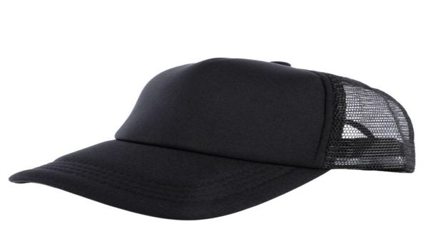 Sombreros acogedores acogedores de verano ajustables completos para hombres Atractivos de malla snapback casual de malla de béisbol sólido visera en blanco fuera del sombrero v29144492