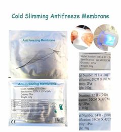 Membrane entièrement anti -tisation pour 100pcs DHL refroidissement Antize Fat Zing Machine6796478
