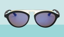 Lunettes de soleil de créateurs de marque entiers hommes femmes gatsby lunettes de lunettes rondes Framen de7008005