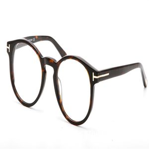 Marco de anteojos redondos vintage de marca completa con lentes transparentes Marcos de anteojos ópticos Gafas para miopía Hombres Mujeres con caja original 194B