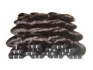 Paquets de cheveux humains non remy brésiliens entiers de vague de corps tisse 1 kg 20 paquets lot couleur noire naturelle 100 cheveux humains peuvent changer 2047281
