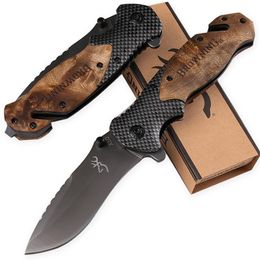 whole Browning X50 folding knife Benchmade BM3300 A07 C81 UT121 A16 UTX85 ABS handle camping pocket knife tactical cutting298F
